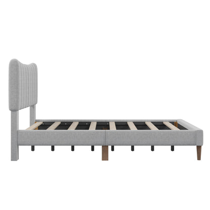 Innocent Full Size Platform Bed Frame - Gray