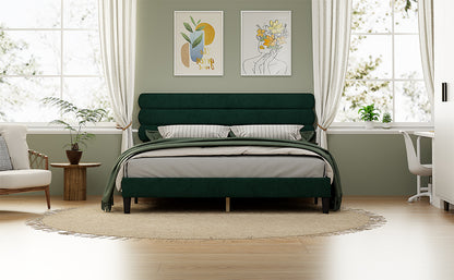 Wee King Size Bed Frame - Dark Green