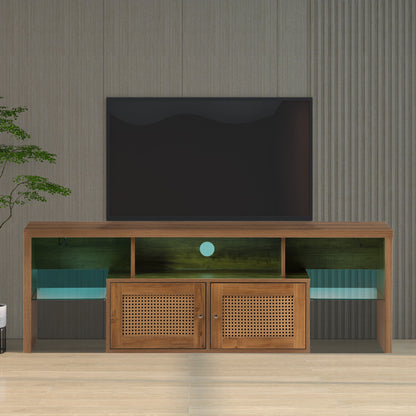 Nida TV Stand with LED lights