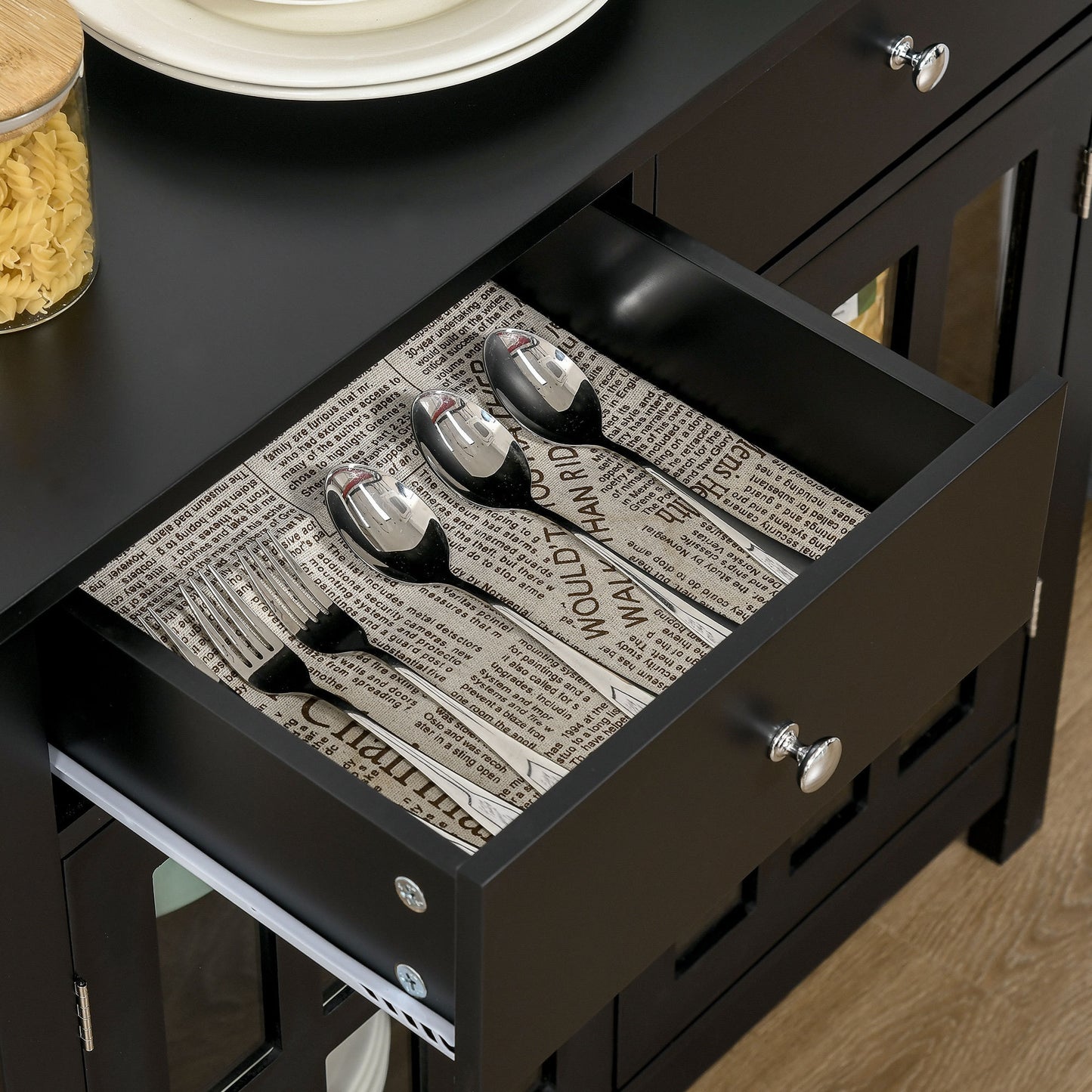 Weber Buffet Cabinet - Black