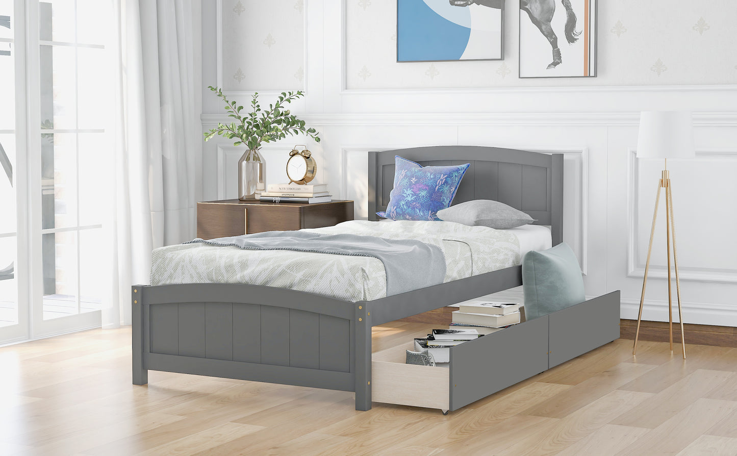 Cloud Soft Twin Platform Bed