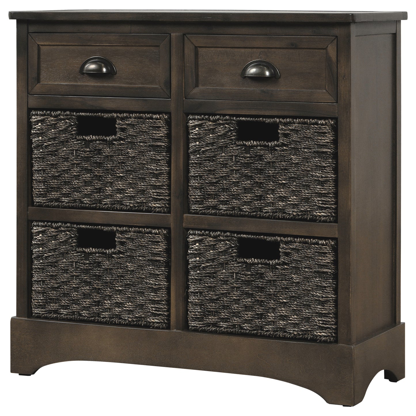 Trex Rustic Storage Cabinet - Light Gray