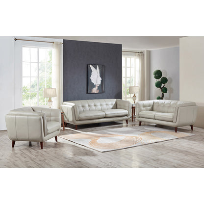 Solana Leather Loveseat