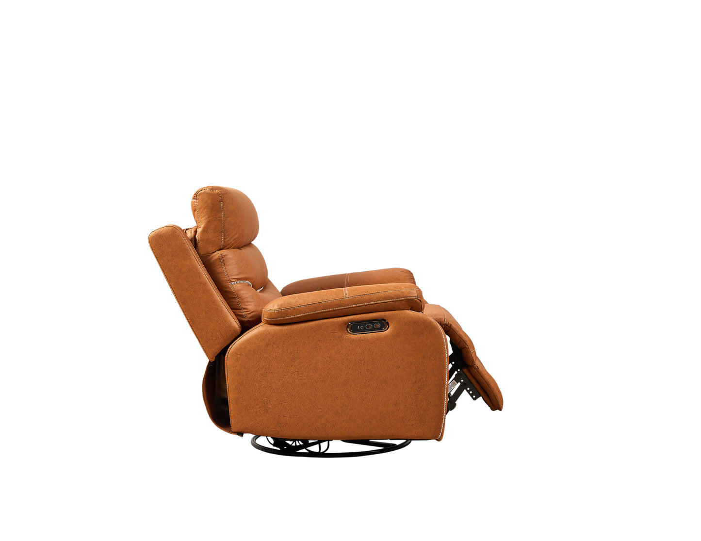 Odyssey Dual Motor Recliner Chair - Yellow Brown