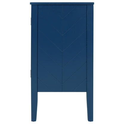 Delena Accent Storage Cabinet - Navy Blue