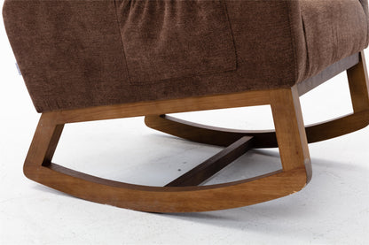 Frazer Rocking Chair - Coffee