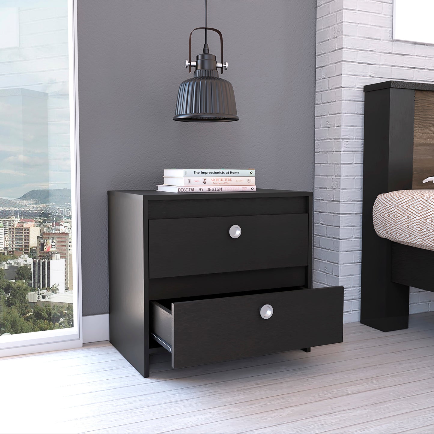 Noah Nightstand - Black