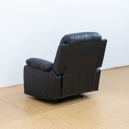 Watson Air Leather Reclining - Black