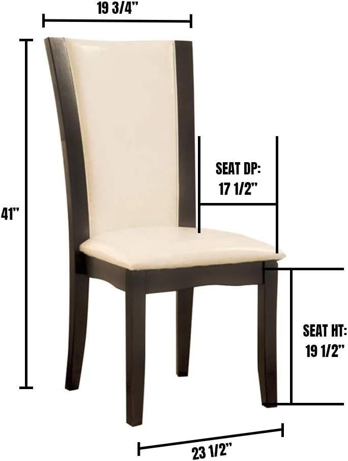 Tova Dining Chair (Set of 2) - White+Gray