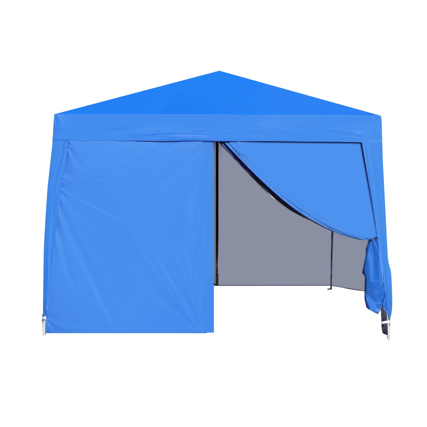 Lucina 10 x 10 ft Pop Up Gazebo Canopy Tent - Blue