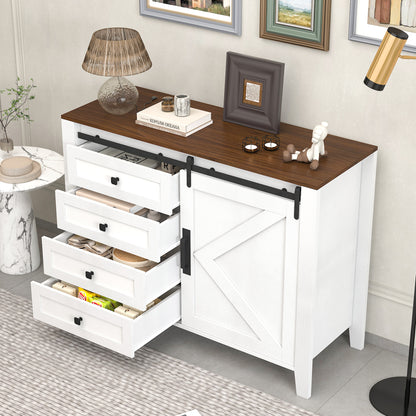 Otis Storage Cabinet - White