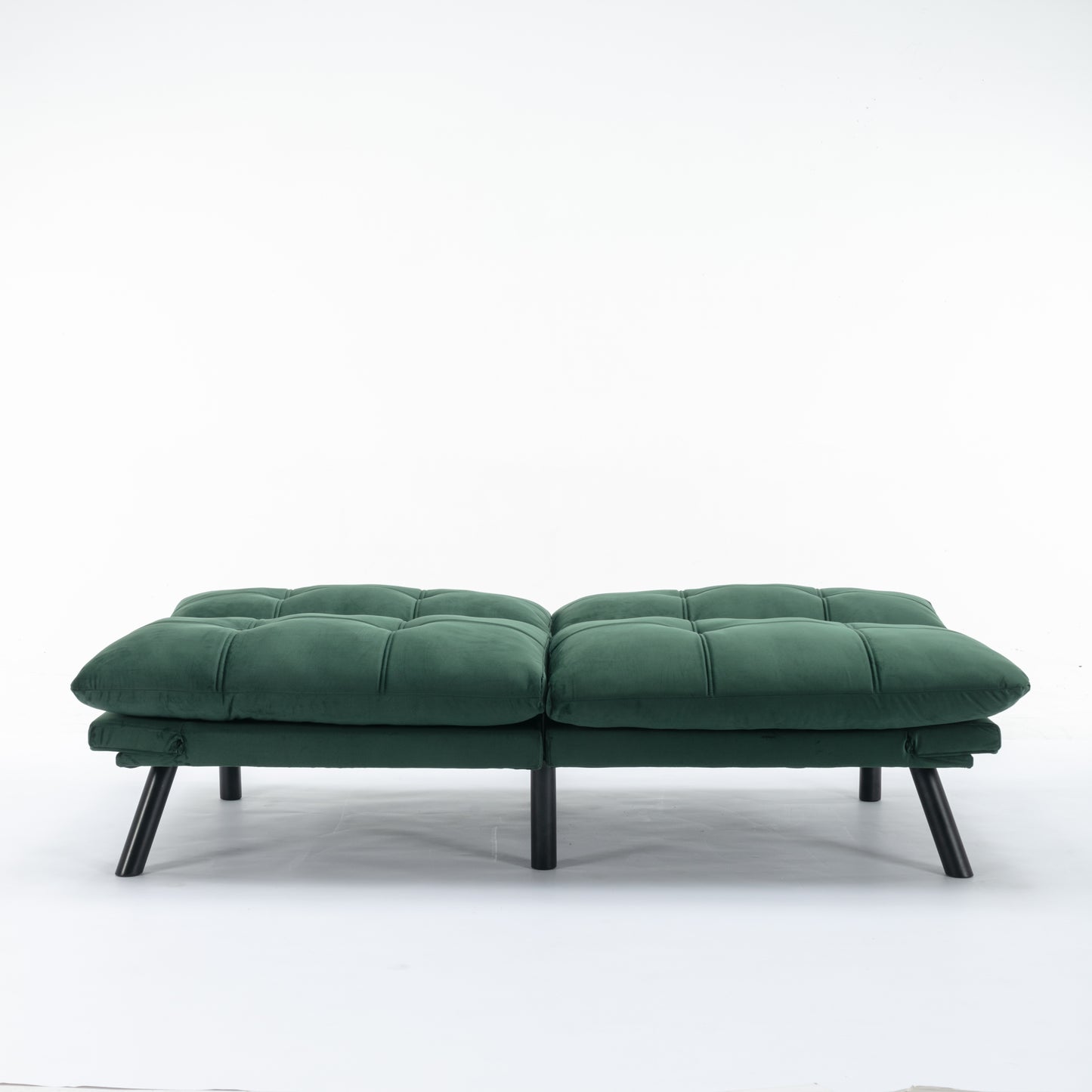 Vega Convertible Folding Modern Sofa Bed - Emerald