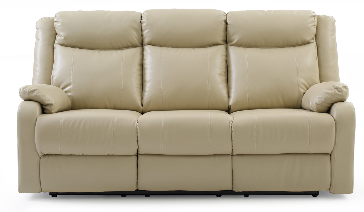 Loren Double Reclining Sofa - Tan