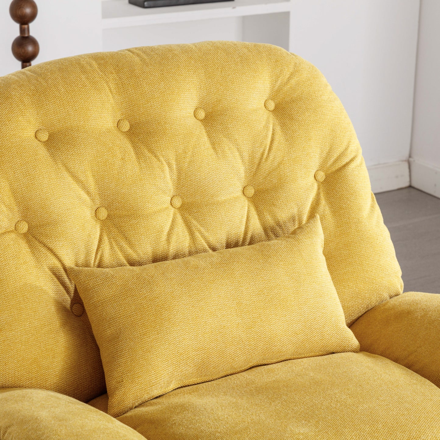 Roxie 270 Degree Swivel Power Recliner with Voice Control - Yellow