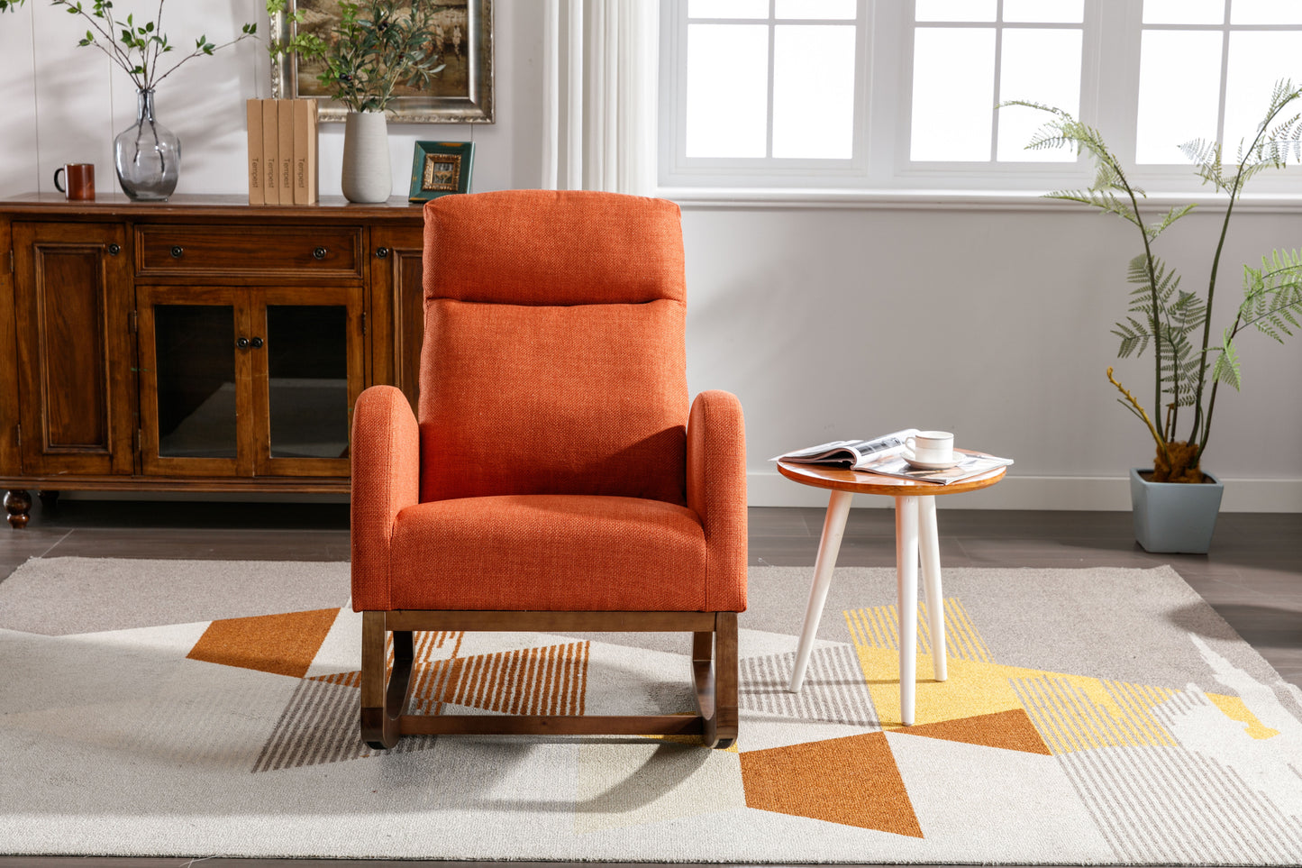 Frazer Rocking Chair - Orange