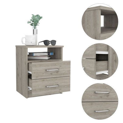 Napoles Nightstand - Gray