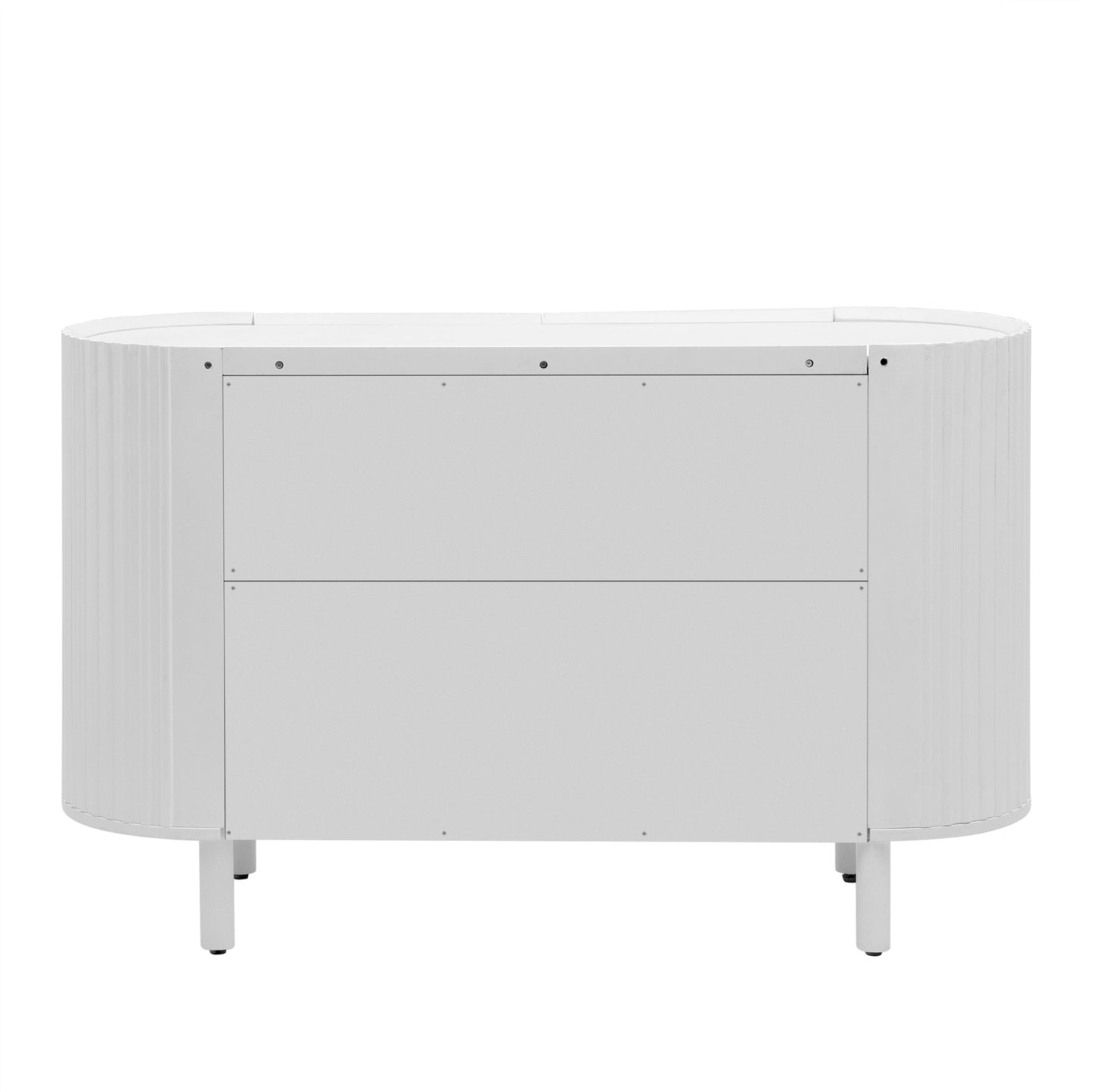 U Storage Sideboard Cabinet - White