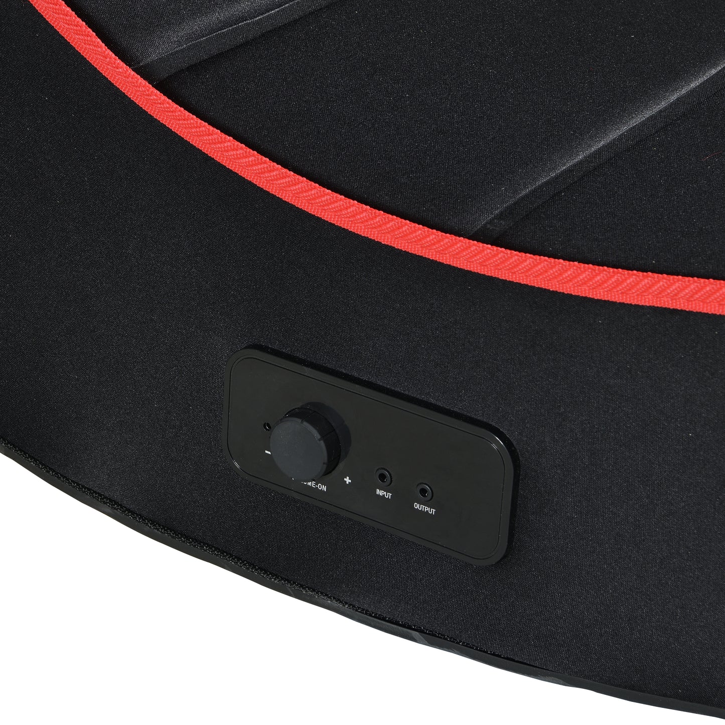 Rocco Foldable Gaming Chair - Black+Red