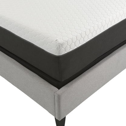 Zone Gel-Infused Reactive Memory Foam 12" Split Head Mattress - California King