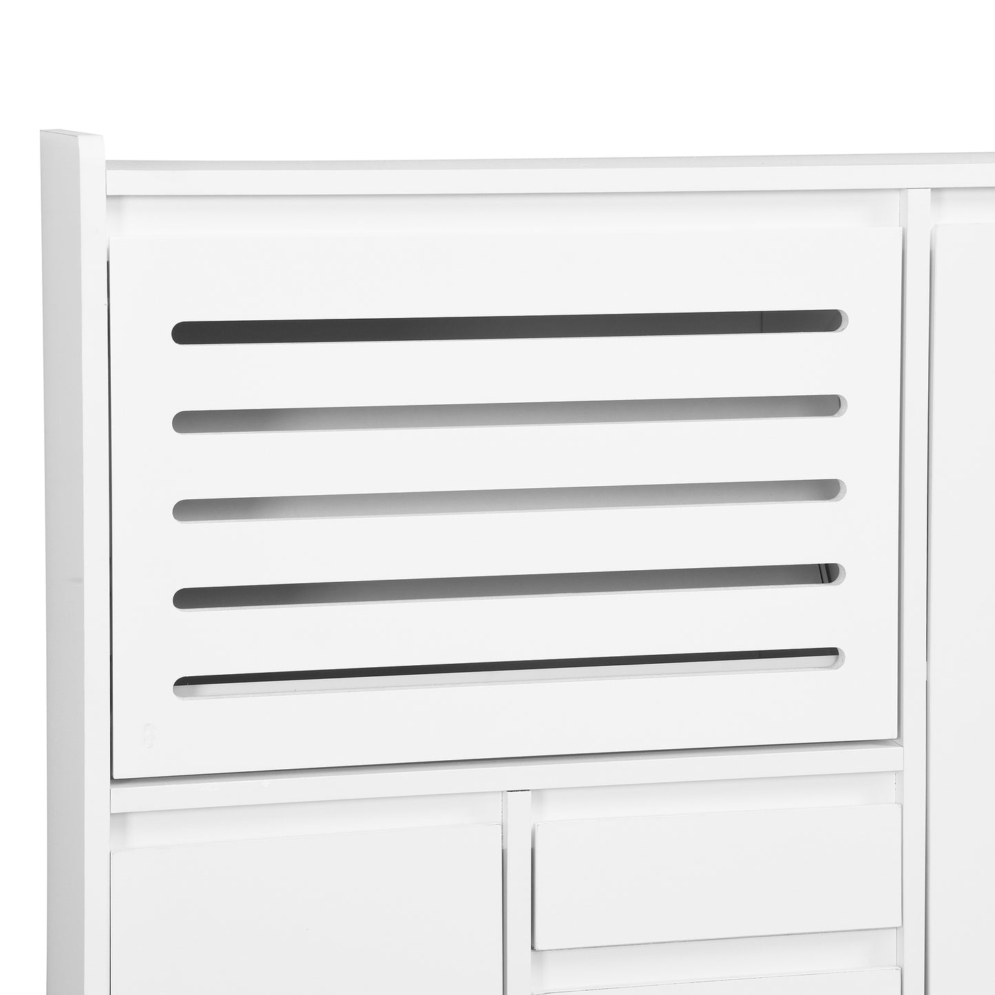 Haru Multi-Functional Shoe Cabinet - White