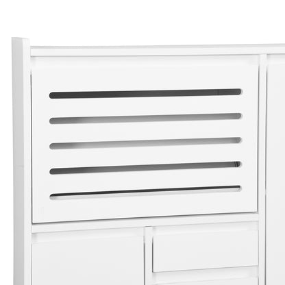 Haru Multi-Functional Shoe Cabinet - White