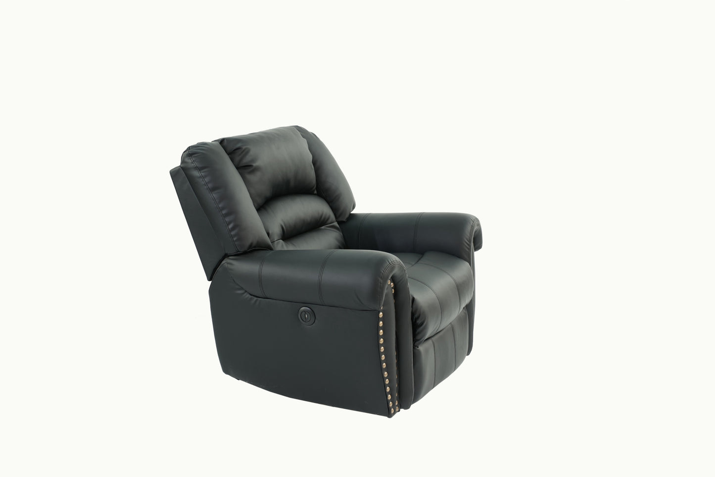 Franklin Manual Motion Recliner Chair - Black