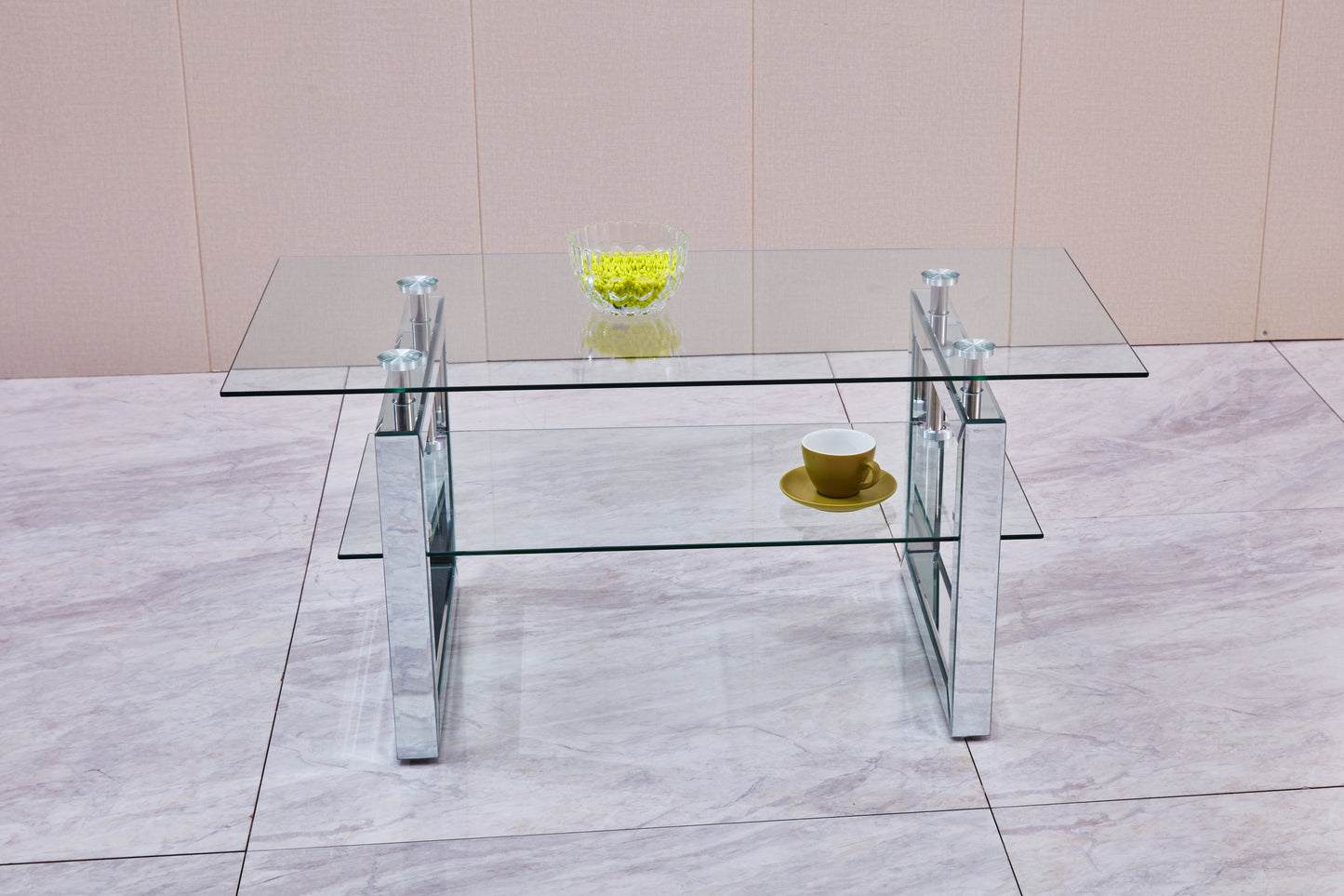 Gem Tempered Glass Coffee Table