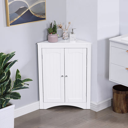 Carson Corner Cabinet - White