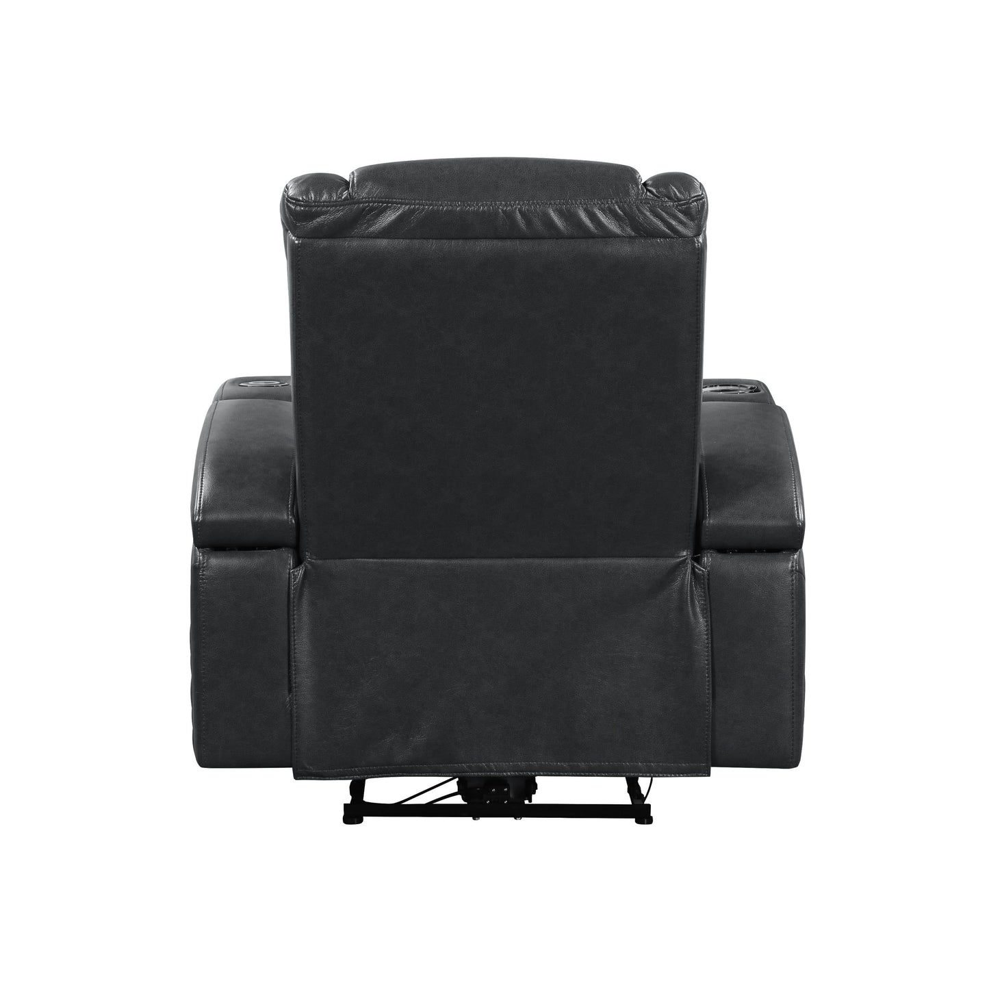 Merritt Power Recliner with Bluetooth - Dark Gray