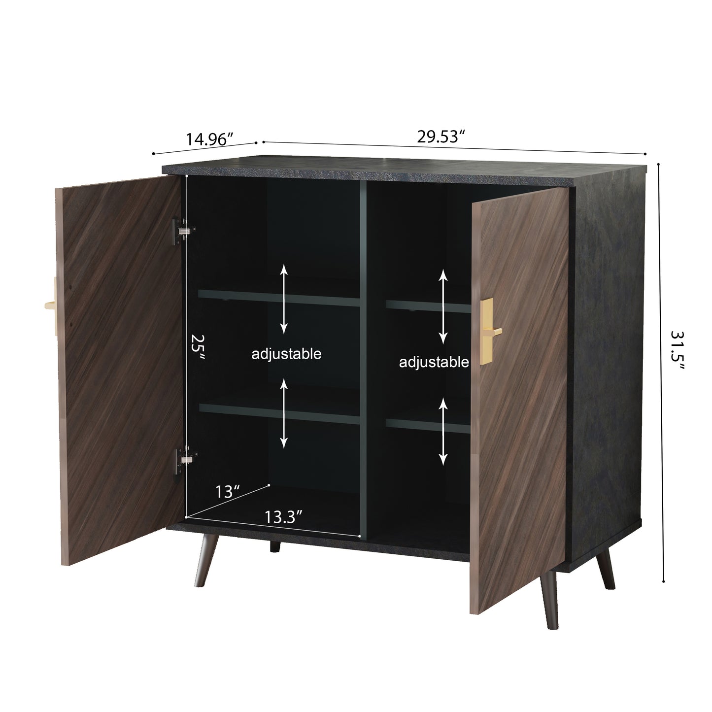 Dosa Accent Storage Cabinet with Doors