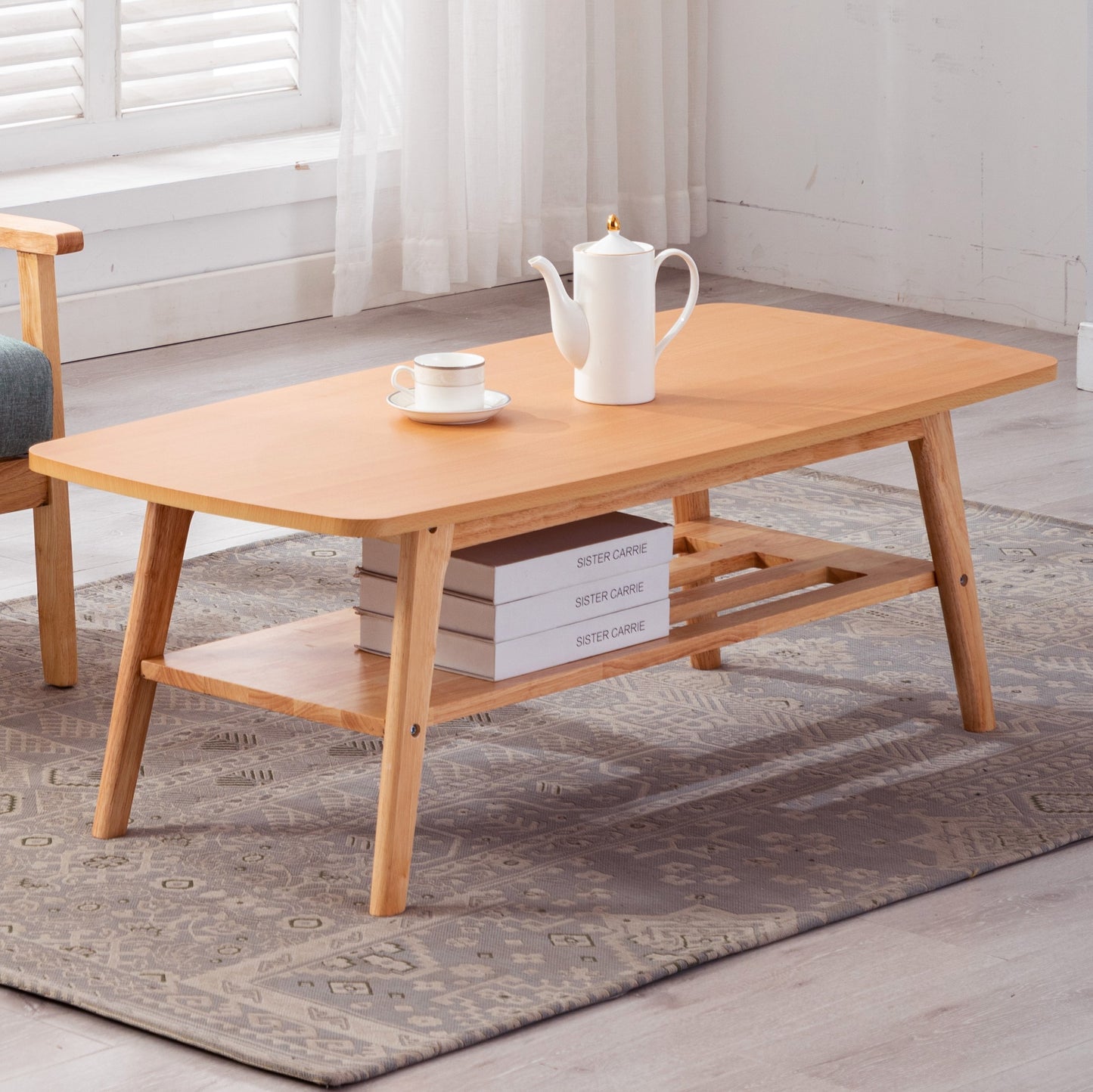 Bahama Oak Coffee Table - Natural Light Oak