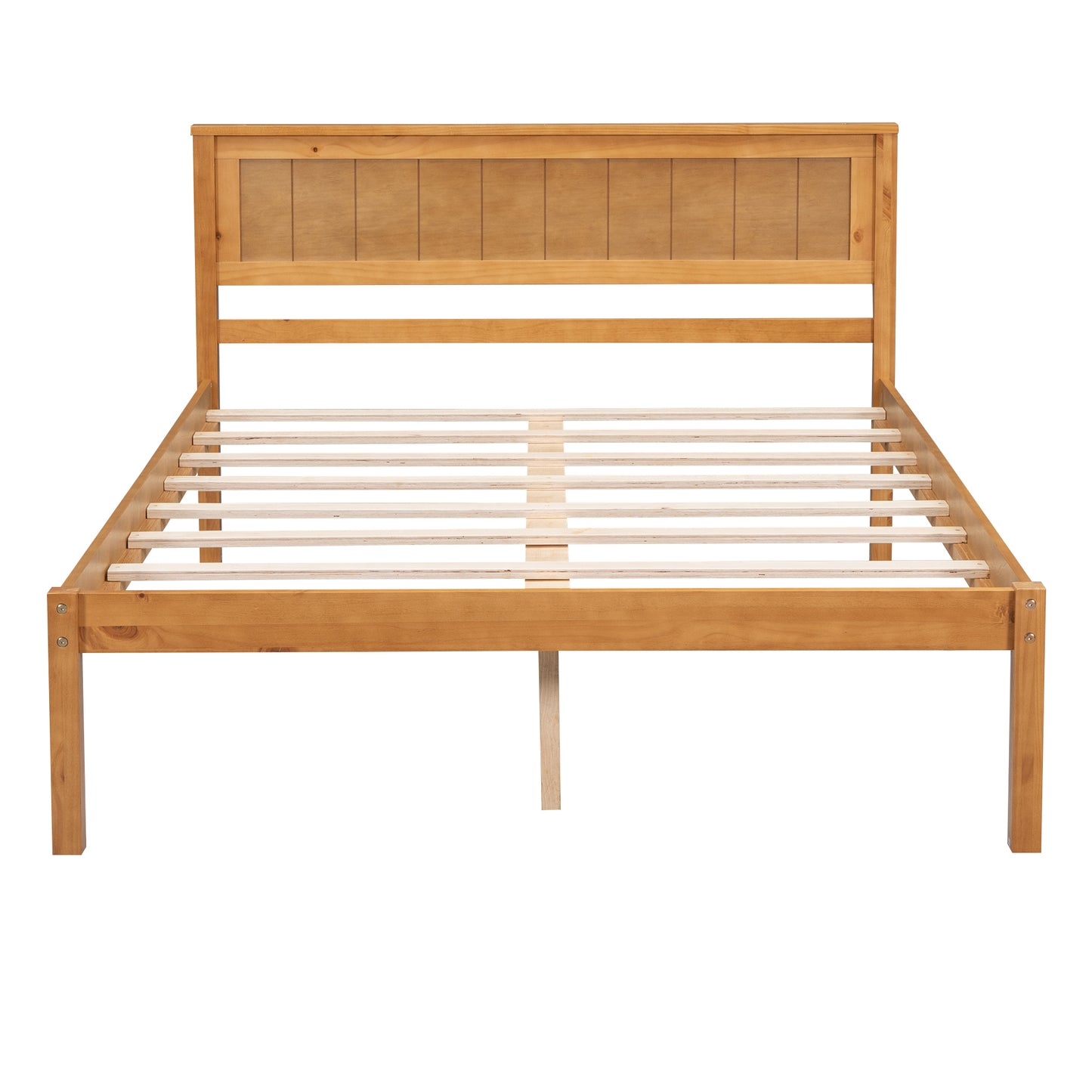 Rhoda Full Size Platform Bed Frame - Oak