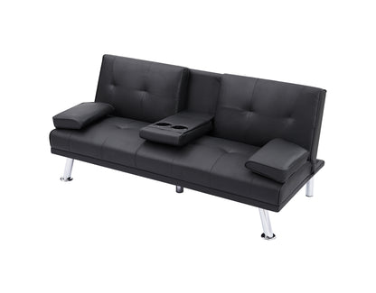 Nadi Convertible Sofa Bed  - Black