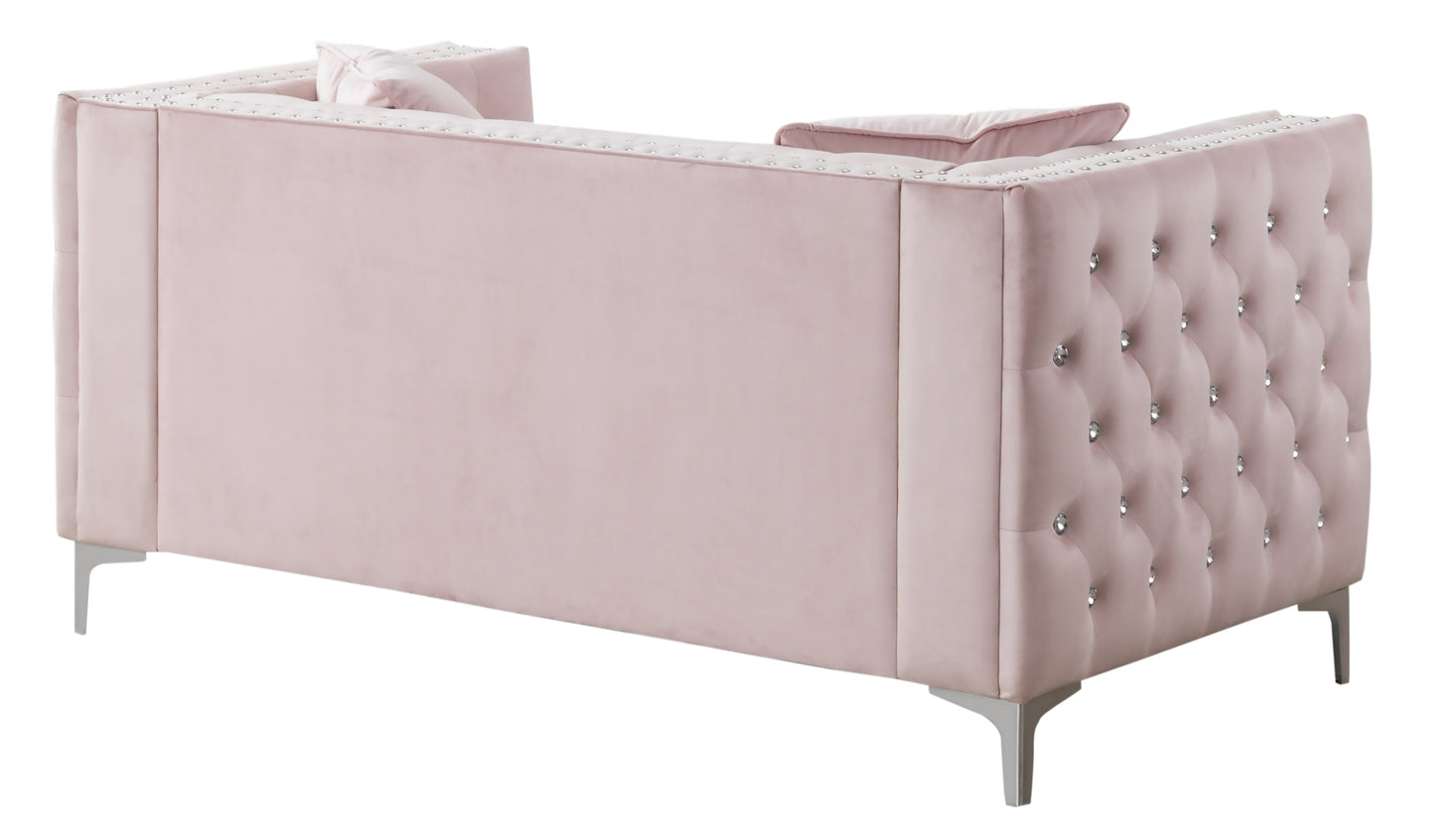 Glory Loveseat - Pink