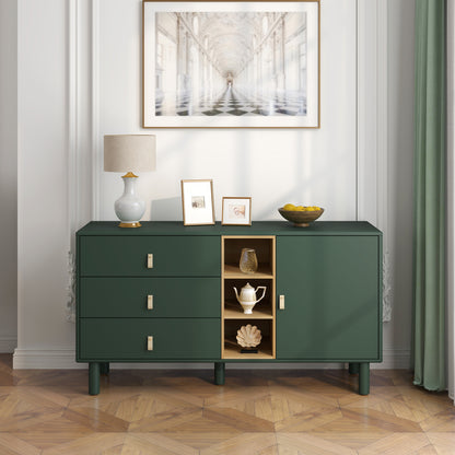 Haru Storage Wooden Cabinet - Green