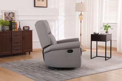 Daniela 360 Swivel Manual Recliner - Gray