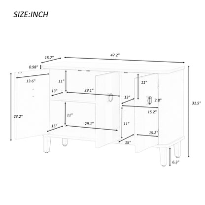 Seotic Storage Cabinet - White