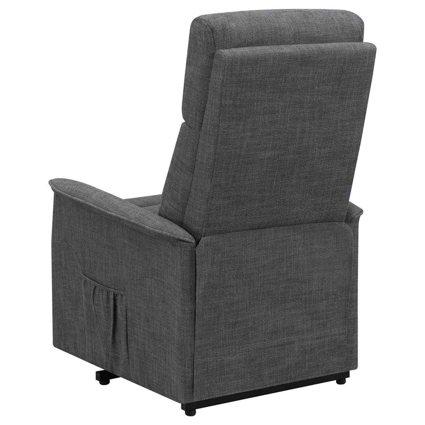 Morgan Power Lift Recliner with Massage Function - Charcoal