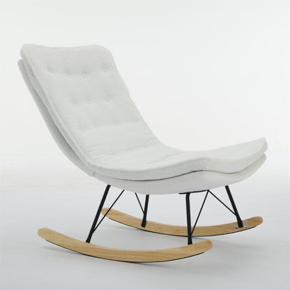 Lazy Rocking Chair - White