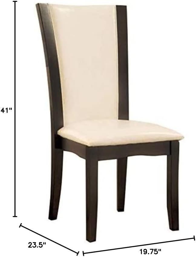 Tova Dining Chair (Set of 2) - White+Gray