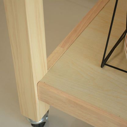 Vintage Kitchen Island & Kitchen Cart  - Natural