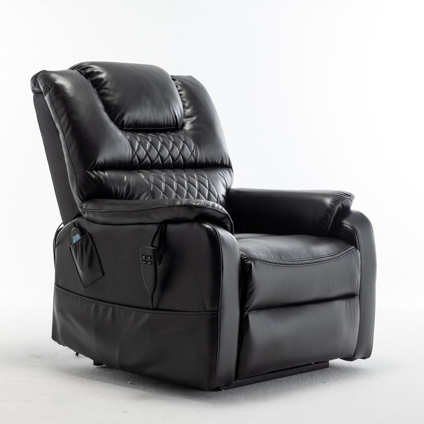 Eriga Power Lift Recliner Chair (180 degree lying flat) - Black