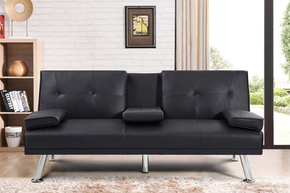 Nadi Convertible Sofa Bed  - Black