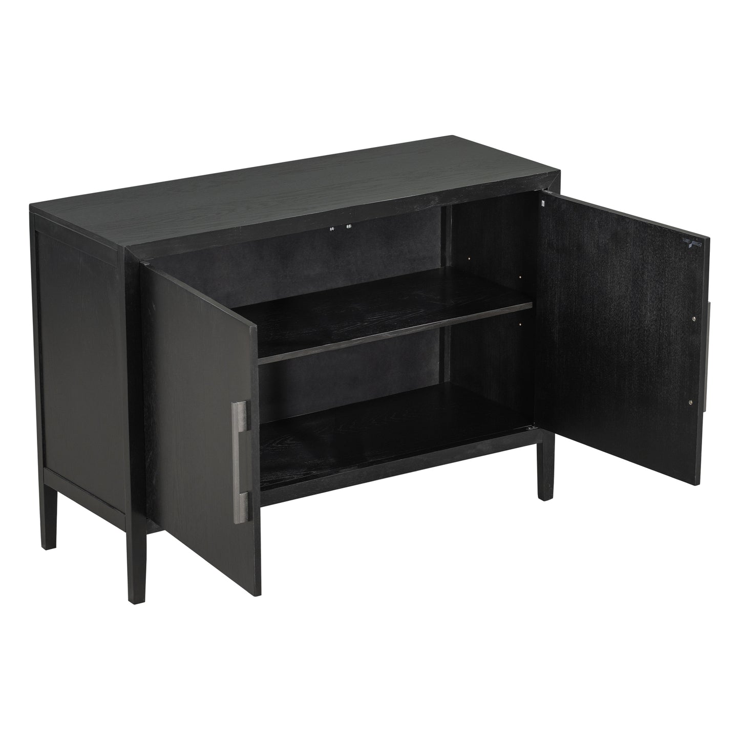 Otto Sideboard Accent Cabinet - Black