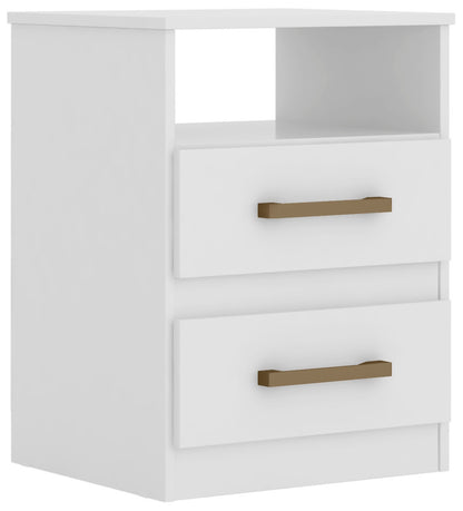 Apolo Nightstand - White/Pink-Blue-Lilac Flex