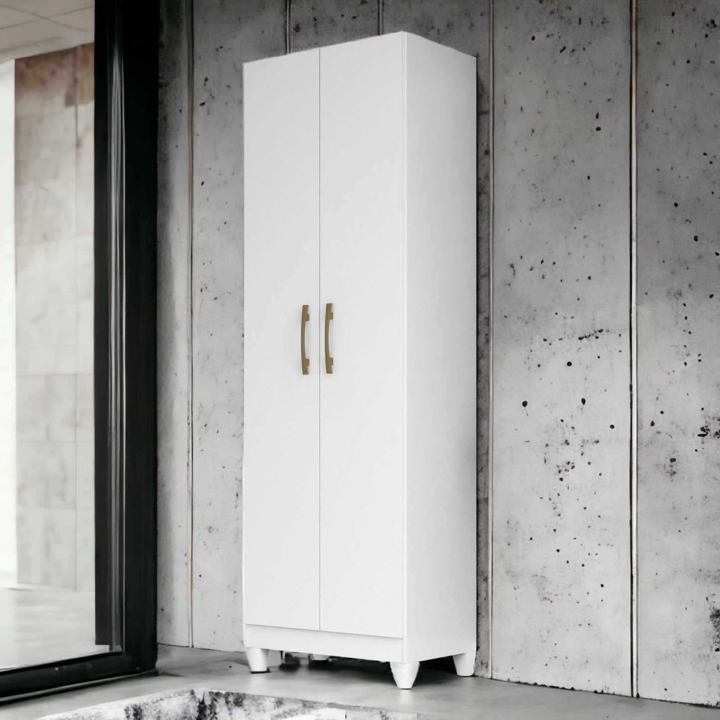 Iris  Storage Cabinet - White