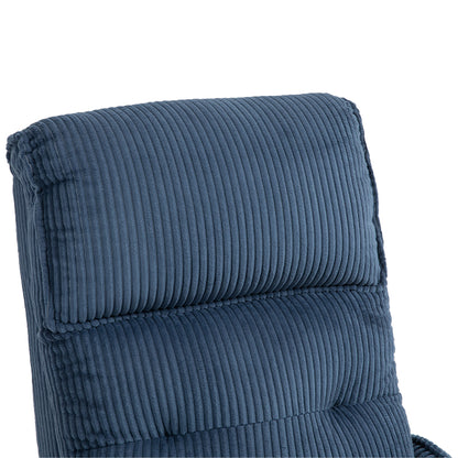 Fraser Electric Recliner Chair - Navy Blue