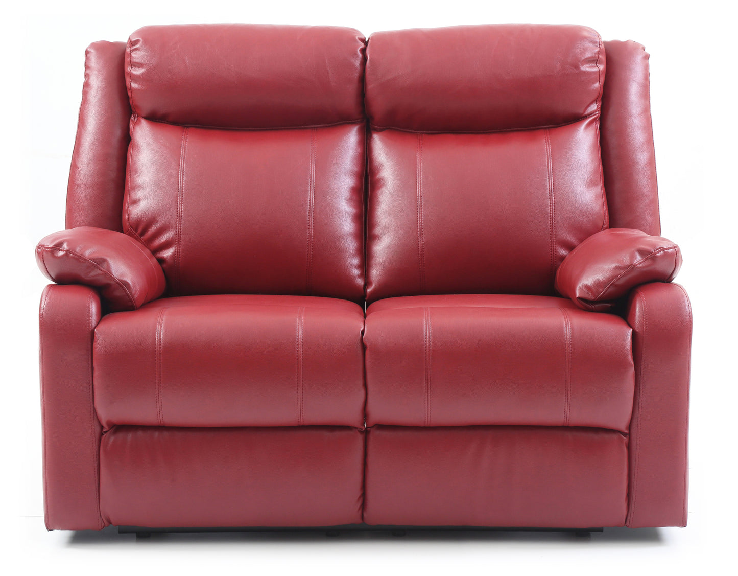 Loren Double Reclining Loveseat - Red