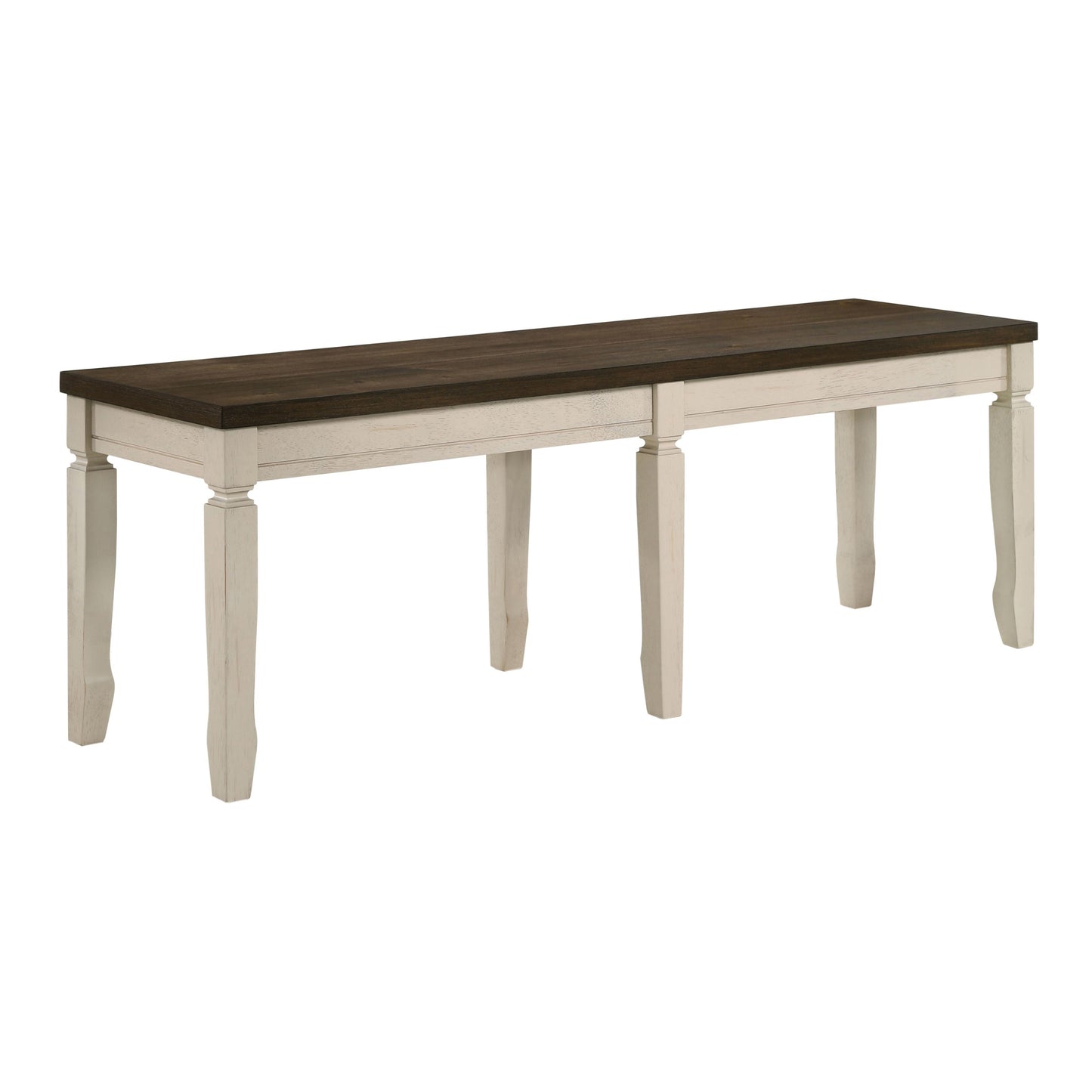 Wona Bench with Tapered Legs