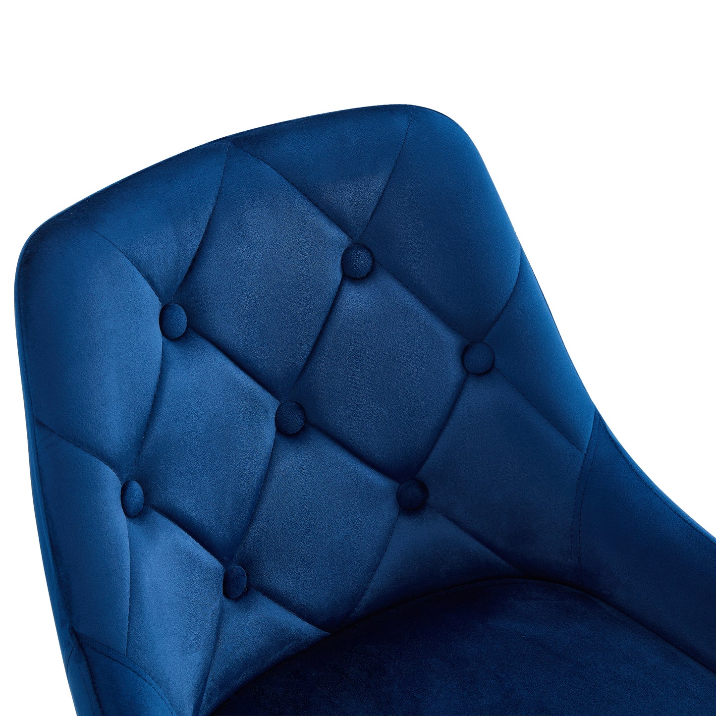 Sheron Velvet Dining Chairs (Set of 2) - Blue